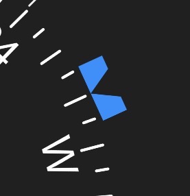 App help illustration showing the heading control